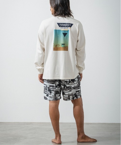 OFFSHORE(オフショア)の「CALIFORNIA PHOTO L/S TEE(Tシャツ/カットソー・メンズ・ホワイト/チャコールグレー・XL/L/M/S)」の11枚目の写真