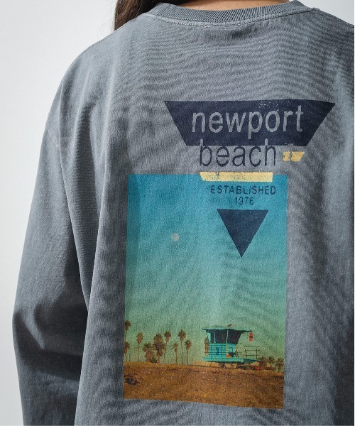 OFFSHORE(オフショア)の「CALIFORNIA PHOTO L/S TEE(Tシャツ/カットソー・メンズ・ホワイト/チャコールグレー・XL/L/M/S)」の15枚目の写真