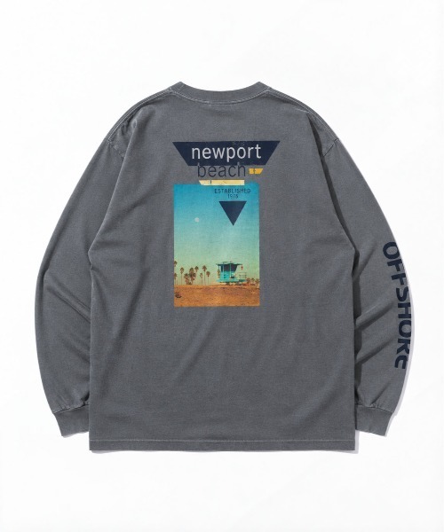 OFFSHORE(オフショア)の「CALIFORNIA PHOTO L/S TEE(Tシャツ/カットソー・メンズ・ホワイト/チャコールグレー・XL/L/M/S)」の18枚目の写真