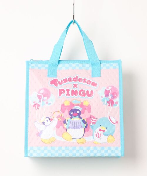 sanrio（サンリオ）の「〈SANRIO/サンリオ〉ピングー×タキシードサム 不織布ランチトートバッグ FBC1（エコバッグ/サブバッグ・レディース・ピンク系その他・ONE SIZE）」の5枚目の写真