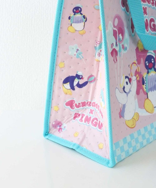 sanrio（サンリオ）の「〈SANRIO/サンリオ〉ピングー×タキシードサム 不織布ランチトートバッグ FBC1（エコバッグ/サブバッグ・レディース・ピンク系その他・ONE SIZE）」の3枚目の写真