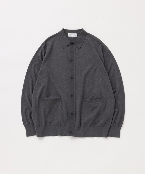FOLL — Italy Spinning Giza Cotton Knit Shirt — трикотажная рубашка из египетского хлопка Giza (итал. производство)