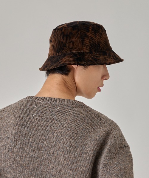 arth(アース)の「arth KAGOZOME Bucket / アース(ハット・メンズ・オレンジ/ベージュ・60cm/58cm)」の5枚目の写真