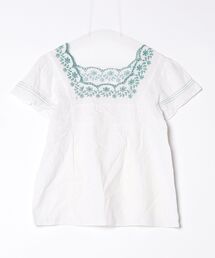CACHAREL（キャシャレル）の「レース半袖ブラウス（シャツ/ブラウス）」
