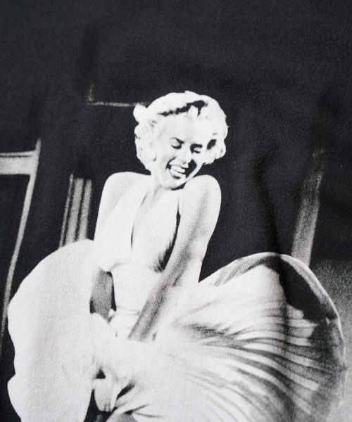 THRIFTY LOOK(スリフティールック)の「THRIFTY LOOK / THRIFTY "MARILYN MONROE" TEE(Tシャツ/カットソー・メンズ・ブラック系その他/ブラック系その他2/ブラック・X-LARGE/LARGE/MEDIUM)」の20枚目の写真