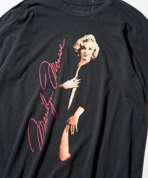 THRIFTY LOOK(スリフティールック)の「THRIFTY LOOK / THRIFTY "MARILYN MONROE" TEE(Tシャツ/カットソー・メンズ・ブラック系その他/ブラック系その他2/ブラック・X-LARGE/LARGE/MEDIUM)」の17枚目の写真