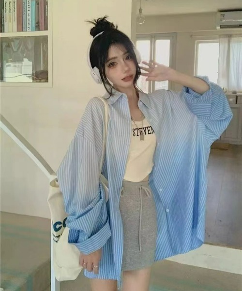 REBALANCE(リバランス)の「オーバーサイズシャツ(シャツ/ブラウス・レディース・B/A・LARGE/MEDIUM/SMALL)」の6枚目の写真