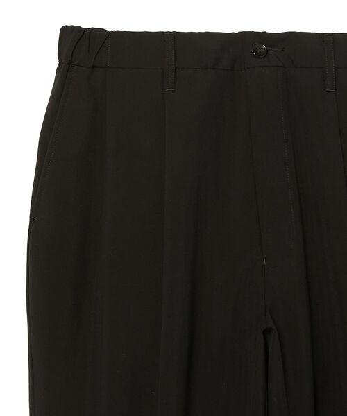 N.HOOLYWOOD COMPILE（N.ハリウッド コンパイル）の「2TUCK TROUSERS（スラックス・メンズ・ブラック・38/36/40）」の2枚目の写真