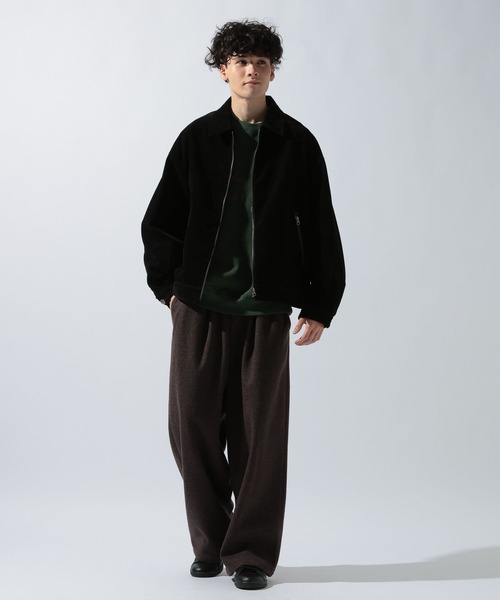 niko and...(ニコアンド)の「フェイクスエードショートブルゾン(ブルゾン・メンズ・ブラック/キャメル/アイボリー・LARGE/MEDIUM)」の21枚目の写真