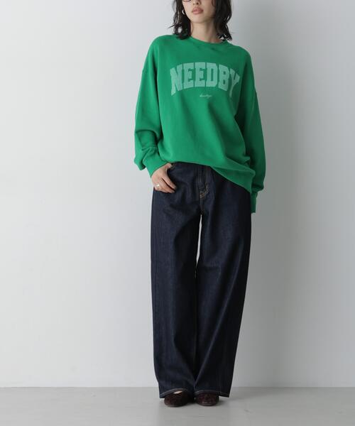 NEEDBY heritage(ニードバイヘリテージ)の「NEEDBY heritage/MILEY(デニムパンツ・レディース・ライトブルー/ダークブルー・23/24/25)」の1枚目の写真