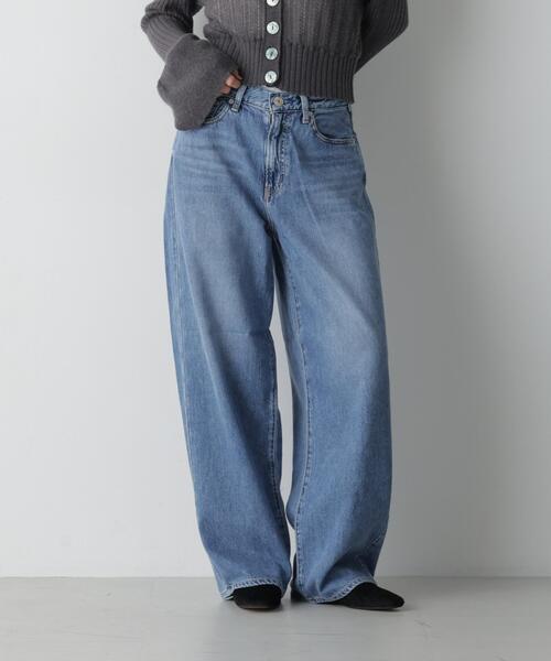 NEEDBY heritage(ニードバイヘリテージ)の「NEEDBY heritage/MILEY(デニムパンツ・レディース・ライトブルー/ダークブルー・23/24/25)」の12枚目の写真