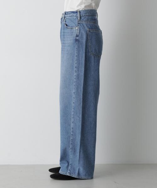 NEEDBY heritage(ニードバイヘリテージ)の「NEEDBY heritage/MILEY(デニムパンツ・レディース・ライトブルー/ダークブルー・23/24/25)」の17枚目の写真