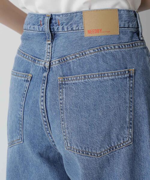 NEEDBY heritage(ニードバイヘリテージ)の「NEEDBY heritage/MILEY(デニムパンツ・レディース・ライトブルー/ダークブルー・23/24/25)」の3枚目の写真