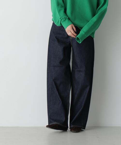NEEDBY heritage(ニードバイヘリテージ)の「NEEDBY heritage/MILEY(デニムパンツ・レディース・ライトブルー/ダークブルー・23/24/25)」の7枚目の写真