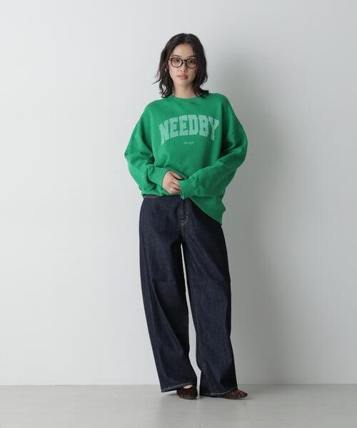 NEEDBY heritage(ニードバイヘリテージ)の「NEEDBY heritage/MILEY(デニムパンツ・レディース・ライトブルー/ダークブルー・23/24/25)」の8枚目の写真