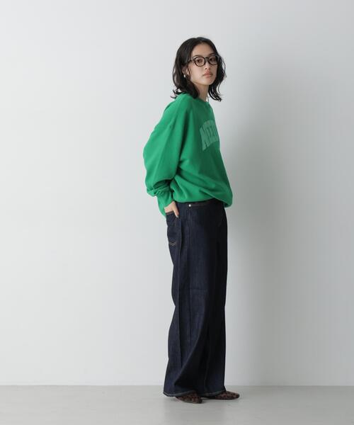 NEEDBY heritage(ニードバイヘリテージ)の「NEEDBY heritage/MILEY(デニムパンツ・レディース・ライトブルー/ダークブルー・23/24/25)」の9枚目の写真