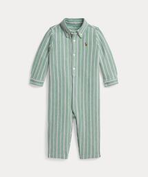 POLO RALPH LAUREN CHILDRENSWEAR（ポロ ラルフ ローレン チルドレンズウェア）の「ストライプド ニット オックスフォード カバーオール（その他ベビーウェア）」