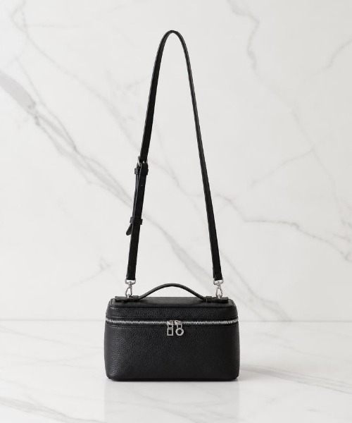 Burner(バーナー)の「【Leathen Leather(レーセンレザー)】ランチボックス型 2WAYミニハンドバッグ lea-handbag-5-25【RBT】(ハンドバッグ・メンズ・ブラック・FREE)」の9枚目の写真