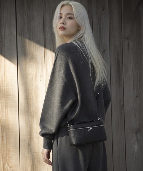 Burner(バーナー)の「【Leathen Leather(レーセンレザー)】ランチボックス型 2WAYミニハンドバッグ lea-handbag-5-25【RBT】(ハンドバッグ・メンズ・ブラック・FREE)」の12枚目の写真
