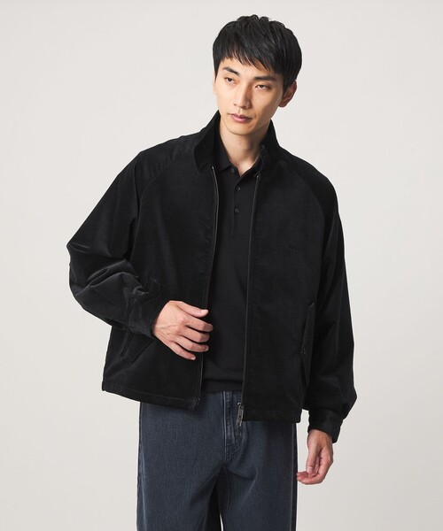 BARACUTA(バラクータ)の「【別注】<BARACUTA>GLR ベロア コーデュロイ G4 ドライバーズジャケット ブルゾン(ブルゾン・メンズ・ダークグレー/ブラック・L/M)」の6枚目の写真