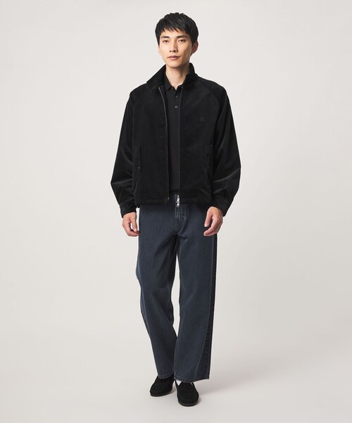 BARACUTA(バラクータ)の「【別注】<BARACUTA>GLR ベロア コーデュロイ G4 ドライバーズジャケット ブルゾン(ブルゾン・メンズ・ダークグレー/ブラック・L/M)」の7枚目の写真