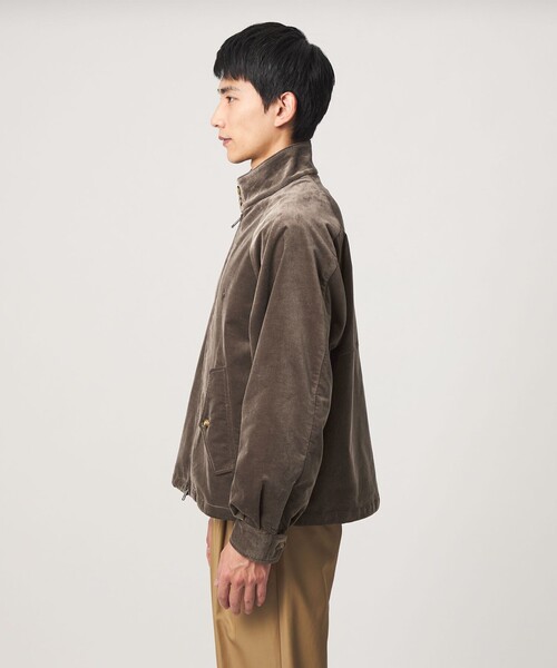 BARACUTA(バラクータ)の「【別注】<BARACUTA>GLR ベロア コーデュロイ G4 ドライバーズジャケット ブルゾン(ブルゾン・メンズ・ダークグレー/ブラック・L/M)」の10枚目の写真