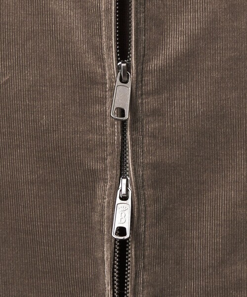 BARACUTA(バラクータ)の「【別注】<BARACUTA>GLR ベロア コーデュロイ G4 ドライバーズジャケット ブルゾン(ブルゾン・メンズ・ダークグレー/ブラック・L/M)」の18枚目の写真