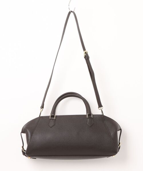 inter-chaussures（インターショシュール）の「【CHRISTIAN VILLA】ソフトレザー バケットバッグ(Q66340)（ハンドバッグ・レディース・ダークブラウン・ALL）」の2枚目の写真