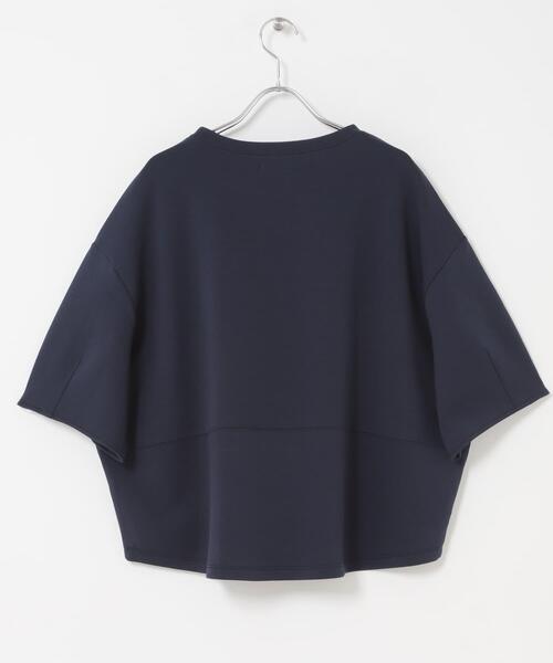 ITEMS URBANRESEARCH(アイテムズ アーバンリサーチ)の「ダンボールコクーンプルオーバー(Tシャツ/カットソー・レディース・ホワイト/ネイビー/グレー・FREE)」の16枚目の写真