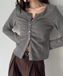 セール】Airy Brush Knit Top（Tシャツ/カットソー）｜Her lip to
