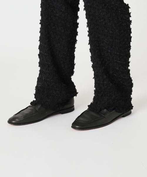 CITYSHOP(シティーショップ)の「FRILL EASY パンツ(その他パンツ・レディース・ブラック/アイボリー・38/36)」の12枚目の写真