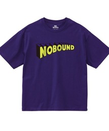 NOBOUND(ノーバウンド) 半袖Tシャツ 3Dロゴ プリント ボックスシルエット トップス カットソー レディース ユニセックス ストリート