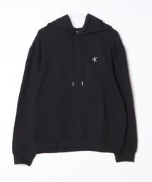 Calvin Klein Jeans カルバンクラインジーンズ LS EU 350TERRY MONOGRAMHOODIE モノグラムロゴプリント プルパーカー