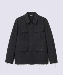 【KHOKI】Bonded wool jacket