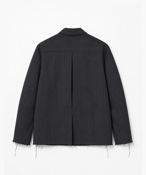 KHOKI（コッキ）の「【KHOKI】Bonded wool jacket（その他アウター・メンズ・ブラック/ネイビー・2/3）」の4枚目の写真