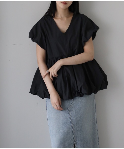 model：164cm. 着用サイズ：FREE