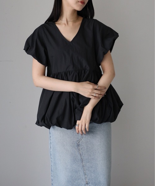 model：164cm. 着用サイズ：FREE
