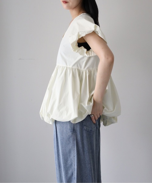 model：164cm. 着用サイズ：FREE