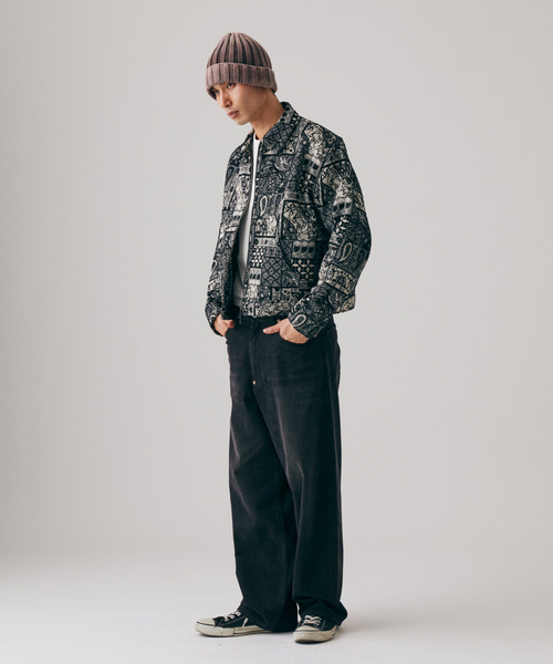 JOURNAL STANDARD(ジャーナルスタンダード)の「ゴブラン ジャガード ジップ ブルゾン(ブルゾン・メンズ・ブラック/グレー・MEDIUM/LARGE)」の14枚目の写真