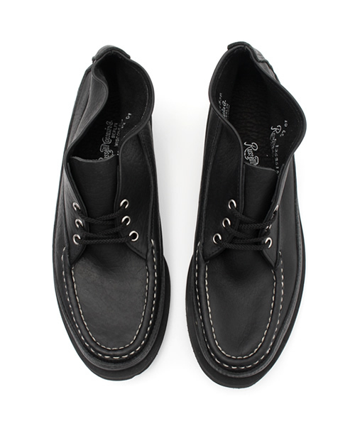 ラッセルモカシン　10ホール　レースアップ　白タグ　グロコードソール ラッセルモカシン 10ホール レースアップ 白タグ グロコードソール