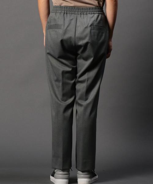 MONKEY TIME（モンキータイム）の「＜monkey time＞ TW サージ 1プリーツ ワイド パンツ◆（その他パンツ・メンズ・ブラック/グレー・LARGE/MEDIUM/SMALL）」の8枚目の写真