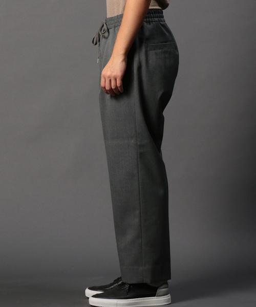 MONKEY TIME（モンキータイム）の「＜monkey time＞ TW サージ 1プリーツ ワイド パンツ◆（その他パンツ・メンズ・ブラック/グレー・LARGE/MEDIUM/SMALL）」の10枚目の写真
