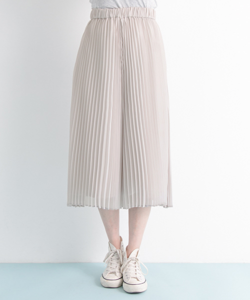 URBAN RESEARCH（アーバンリサーチ）の「UR プリーツスカーチョ（その他パンツ・レディース・グレー系その他/ネイビー/ピンク・FREE）」の15枚目の写真