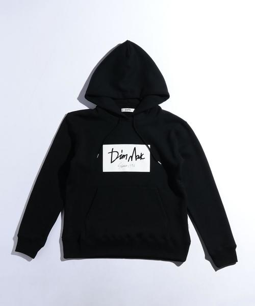 DIM MAK（ディムマック）の「＜DIM MAK＞ BOX1996 HOODIE/パーカー（パーカー・メンズ・ブラック/ホワイト・MEDIUM/LARGE）」の2枚目の写真