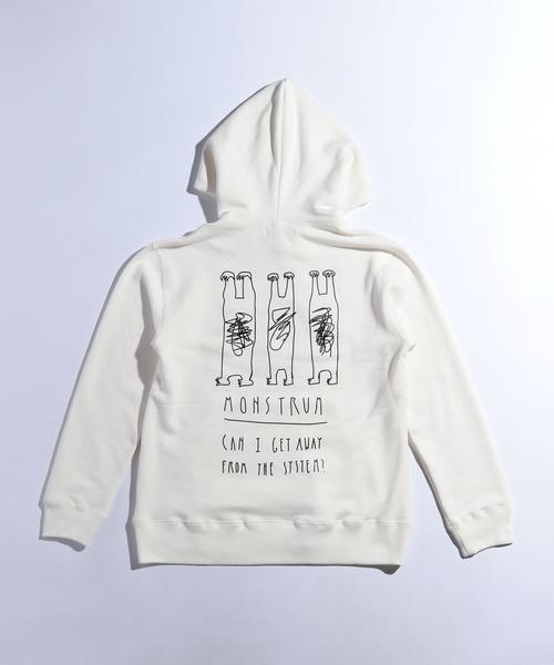 DIM MAK（ディムマック）の「＜DIM MAK＞ BOX1996 HOODIE/パーカー（パーカー・メンズ・ブラック/ホワイト・MEDIUM/LARGE）」の4枚目の写真