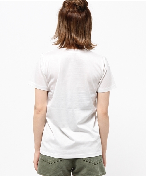 SLY（スライ）の「CREW NECK STANDARD T/SH-S（Tシャツ/カットソー・レディース・ホワイト/ライトベージュ/ライトブルー/ライトピンク/ブラック・1/2）」の10枚目の写真