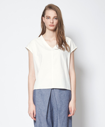 titivate | Vﾈｯｸﾉｰｽﾘｰﾌﾞｼｬﾂﾌﾞﾗｳｽ(シャツ/ブラウス)