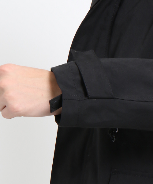 ABAHOUSE（アバハウス）の「【ABAHOUSE × KWD ワールドプレミアムダウン】ミリタリーコート（ステンカラーコート・メンズ・カーキ/ブラック・46/44/48）」の15枚目の写真