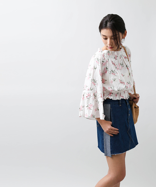 WEGO（ウィゴー）の「WEGO/フライボタンリメイクAラインスカート（デニムスカート・レディース・マルチ/インディゴブルー/ダークインディゴブルー/その他2/その他4/その他3・FREE）」の10枚目の写真