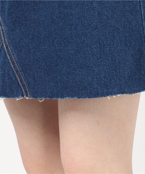 WEGO（ウィゴー）の「WEGO/フライボタンリメイクAラインスカート（デニムスカート・レディース・マルチ/インディゴブルー/ダークインディゴブルー/その他2/その他4/その他3・FREE）」の16枚目の写真